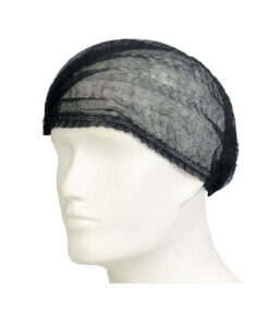 Disposable mop caps black XXX large