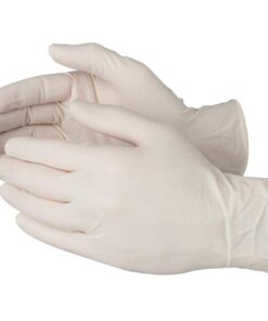 20/100PCS Blue Disposable Powder Free Latex Vinyl Gloves Nitrile Food Tattoo ...