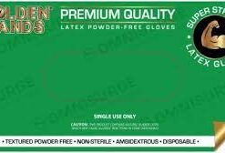 100Pcs Large Disposable Nitrile Gloves Safety Protective Gloves Cleaning Gloves ...