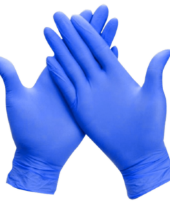 Nitrile gloves powder free box of 100 - MEDIUM