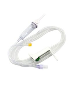 Admin Infusion Set with 1 Y Site without Needle 20 drops