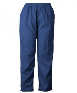 Poly Cotton Reusable scrubs bottom blue large