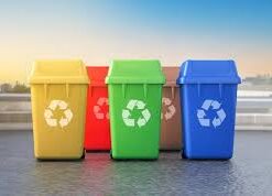 32 gallon recycle trash can