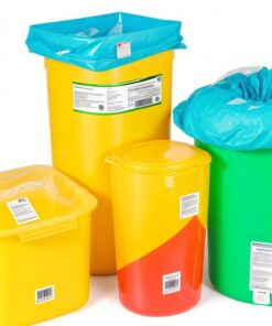 bd x-large sharps collector, red, 5 liters, case of 8 by bd