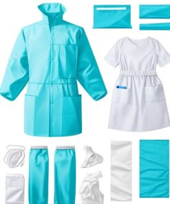 white disposable coveralls