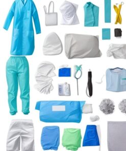yellow disposable coveralls