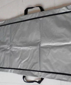 Body Bag Hospital Body Bags- Transparent  Straight Zip 160 Micron