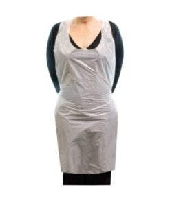Disposable Aprons - White/Clear  (100's) 10gms