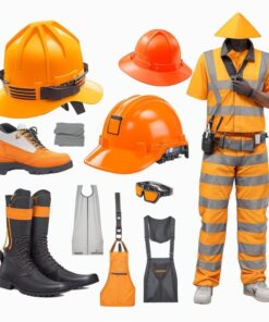 Polycotton Two Piece Dromex Olive Green Acid Resistant Conti Suits