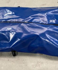 body bag with straight zip - supported pvc
