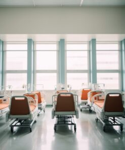 emergency crash cart trolley