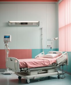 examination couch with drawers