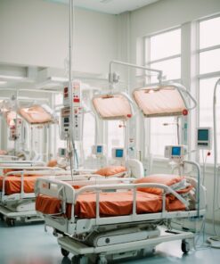 manual Hospital bed price