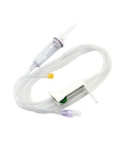 Admin Infusion Set with 1 Y Site without Needle 20 drops