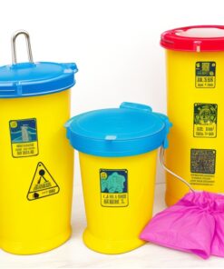 accidentally closed sharps container