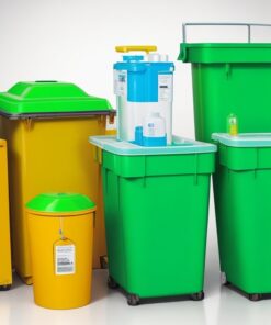 sharps containers/square sharp container 1l lid