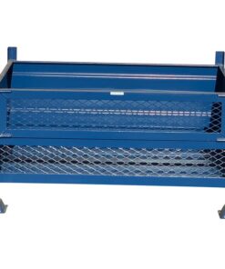 Stillage Bin - Stackable Steel Bin - Half Drop Side - Blue - 1300Kg - SBD3318