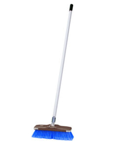 Floor Broom - Complete - GB1 - Soft - Flagged Synthetic Fibre - Buffer - Metal Handle - 55 Grip - Pack of 5 - F3359