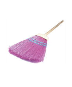 Corn Broom - 4-Tie Synthetic Fibre - Pack of 10 - F3002