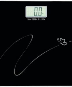 Bathroom Scale - Digital - Square - Black - ABS5131