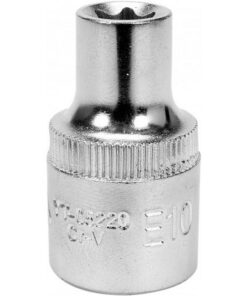 Torx Socket - Female - Chrome Vanadium - 1/2" Connector - E10 - YT-05220