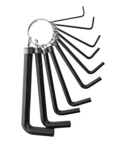 Hex Key Set - Metric - 10 Piece - TOOK1016