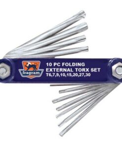 Torx Key Set - Folding - External - 10 Piece - TOOS1990