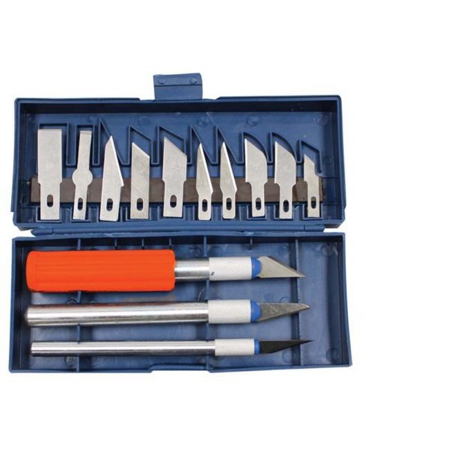 Craft Knife Set - 13 Piece - TOOK1029
