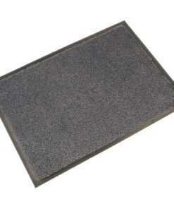 Doormat - COBAwash Dirt Trap Entrance Mat - 175 x 115 x 0.8 cm - Black and Grey - LM010603