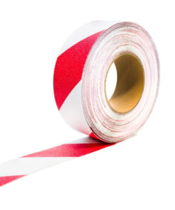 Anti-Slip Tape - Gripfoot Self-Adhesive - 18.3 m x 5 cm - Red and White - GF031002