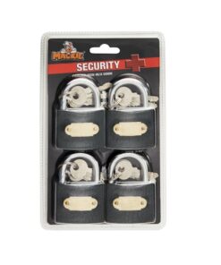 Padlock - Iron - 4k/A - 50mm - Pack of 4 - 97031082