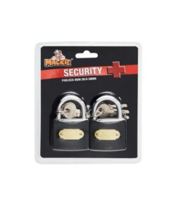 Padlock - Iron - 2k/A - 50mm - Pack of 2 - 97031075