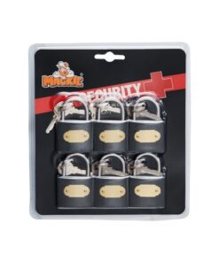 Padlock - Iron - 6k/A - 40mm - Pack of 6 - 97031068