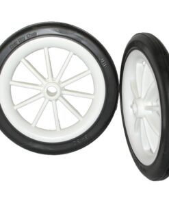 Plastic Spoked Wheels - Polypropylene - 160mm ? - (MOQ 250) - RATB160