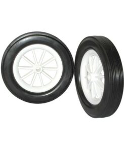 Plastic Spoked Wheels - Polypropylene - 150mm ? - Pack of 2 - RATA150