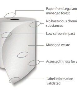 Hand Towel - Roll Towel - Autotowel - Laminated Paper - 2 Ply - 125m - Pack of 6 - PP_02