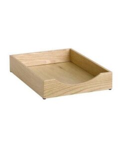 Letter Tray - Single - Contract Wooden Range - 38.5 x 28 x 8 cm - Oak - WAL900OA