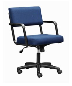 Office Chair - Economy - Half Mid Back - Swivel - 92 x 56 x 65 cm - SE014-blue