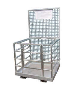 Forklift Safety Man Cage - Work Platform - 250kg Capacity - 120 x 120 x 200 cm - FLSC