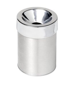 Table Top Ash Pillar - Stainless Steel - Funnel Lid - 90  x 145 (H) mm - 053SS