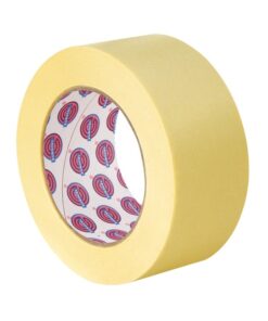 Masking Tape - Automotive - MSK 80 - Yellow - 18mm x 40m - Box of 48 - Pack of 48 - 1000006040