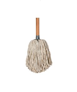 200g Standard Mop Complete - 22mm Metal Socket with Pine Handle