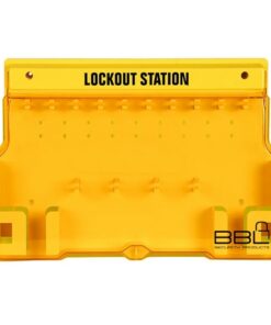 Lockout Station - Holds 20 Locks - 55.8 x 6.5 x 39.3 cm