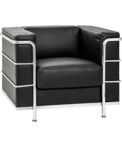Single Seater - Le Cube - Le Corbusier - 1 Seater - Pleather - Colour Options