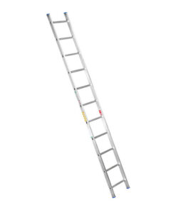 Single Aluminium Ladder - Lean-to Ladder - 11 Steps - 3.4m