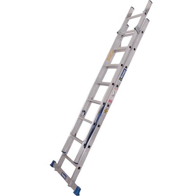 Aluminium Combination Ladder - Aluminium - 3-IN-1 - 3.6m