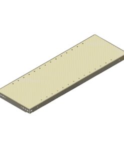 Bolted Shelving Steel Shelf - Uni-Angle - Painted - 91.4 x 45.7 cm