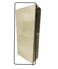 Bolted Shelving Steel Back Panel - Uni-Angle - Painted - 99.0 x 91.4 cm
