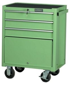 KennedyPro Steel Tool Roller Cabinet - 3 Drawers - 75kg Capacity - 89 x 69 x 46 cm