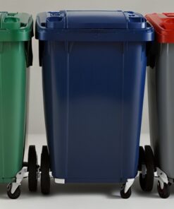 clinical waste wheelie bin